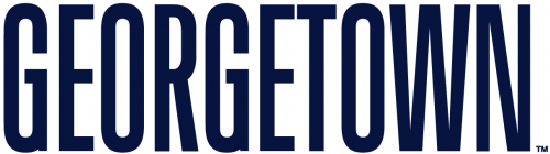 Georgetown Hoyas 1996-Pres Wordmark Logo custom vinyl decal