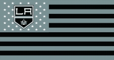 Los Angeles Kings Flag001 logo heat sticker