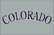 Colorado Rockies 2017-Pres Jersey Logo custom vinyl decal