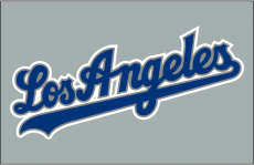 Los Angeles Dodgers 2002-2006 Jersey Logo custom vinyl decal