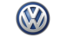 Volkswagen brand logo heat sticker