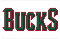 Milwaukee Bucks 2006-2014 Jersey Logo heat sticker