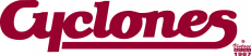 Iowa State Cyclones 1987-1994 Wordmark Logo 01 heat sticker