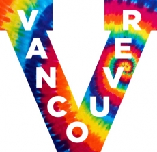 Vancouver Canucks rainbow spiral tie-dye logo custom vinyl decal