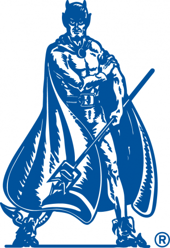 Duke Blue Devils 1971-1977 Secondary Logo custom vinyl decal