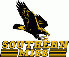 Southern Miss Golden Eagles 1990-2002 Primary Logo custom vinyl decal
