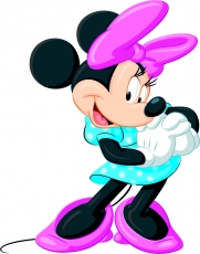 Minnie Mouse Logo 09 custom vinyl decal