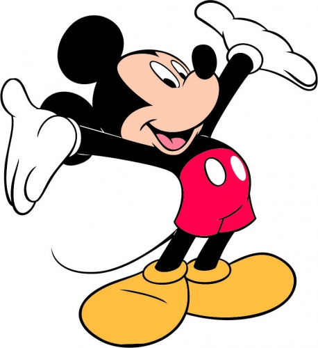 Mickey Mouse Logo 15 custom vinyl decal