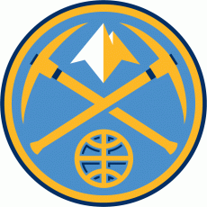 Denver Nuggets 2005 06-2017 18 Alternate Logo heat sticker