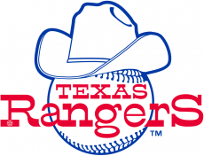 Texas Rangers 1981 Primary Logo heat sticker