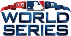 MLB World Series 2018 Logo heat sticker