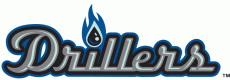 Tulsa Drillers 2004-Pres Wordmark Logo heat sticker