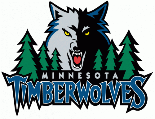 Minnesota Timberwolves 1996-2007 Primary Logo custom vinyl decal