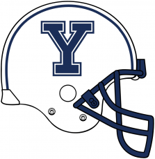 Yale Bulldogs 2000-Pres Helmet Logo custom vinyl decal