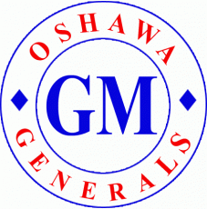 Oshawa Generals 1949 50-1950 51 Primary Logo custom vinyl decal