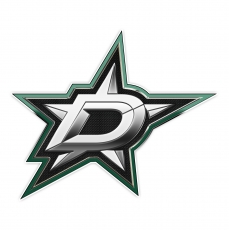 Dallas Stars Crystal Logo heat sticker