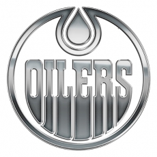 Edmonton Oilers Silver Logo heat sticker