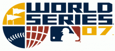 MLB World Series 2007 Logo custom vinyl decal
