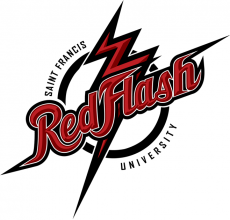 Saint Francis Red Flash 2012-Pres Primary Logo heat sticker