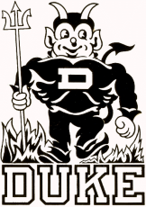 Duke Blue Devils 1955-1965 Primary Logo custom vinyl decal