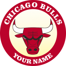 Chicago Bulls Customized Logo custom vinyl decal