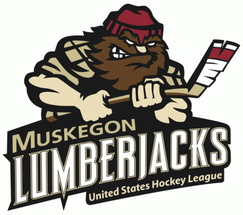 Muskegon Lumberjacks 2010 11-2011 12 Primary Logo heat sticker