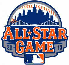 MLB All-Star Game 2013 Logo heat sticker
