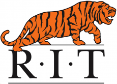 RIT Tigers 1976-2003 Primary Logo custom vinyl decal