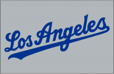 Los Angeles Dodgers 1959-1969 Jersey Logo heat sticker