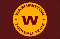 Washington Football Team 2020-Pres Alternate Logo 03 custom vinyl decal