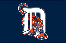 Detroit Tigers 1995-1997 Cap Logo heat sticker