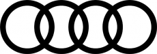 Audi Logo 02 custom vinyl decal