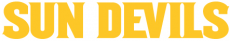 Arizona State Sun Devils 2011-Pres Wordmark Logo 11 heat sticker