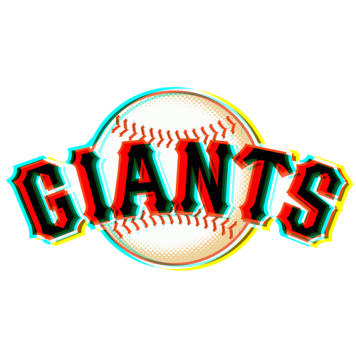 Phantom San Francisco Giants logo heat sticker