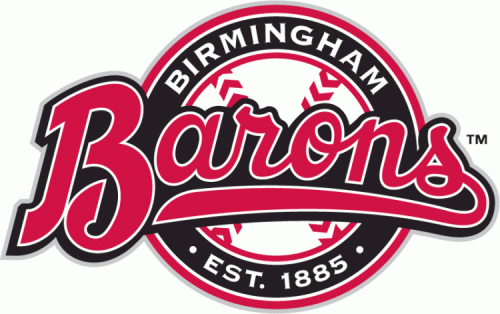 Birmingham Barons 2008-Pres Primary Logo heat sticker