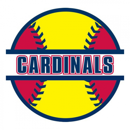 Baseball St. Louis Cardinals Logo heat sticker