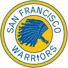 Golden State Warriors 1962-1968 Primary Logo heat sticker