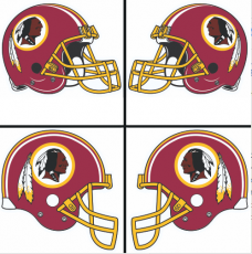Washington Redskins Helmet Logo heat sticker