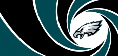 007 Philadelphia Eagles logo heat sticker