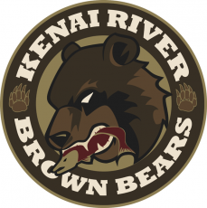 Kenai River Brown Bears 2012 13-Pres Primary Logo heat sticker