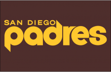 San Diego Padres 1978 Jersey Logo 01 custom vinyl decal