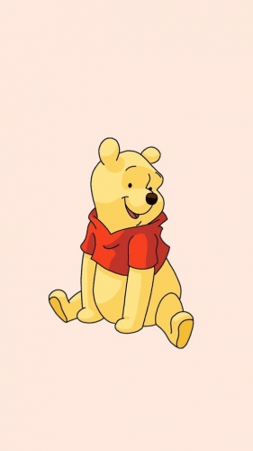 Disney Pooh Logo 33 heat sticker