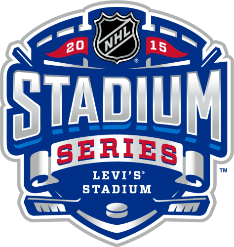 NHL Stadium Series 2014-2015 Logo heat sticker