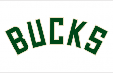 Milwaukee Bucks 2015-2016 Pres Jersey Logo 2 heat sticker