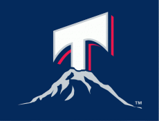 Tacoma Rainiers 2009-2014 Cap Logo 2 heat sticker