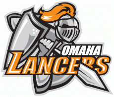Omaha Lancers 2009 10-Pres Primary Logo custom vinyl decal