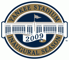 New York Yankees 2009 Stadium Logo heat sticker
