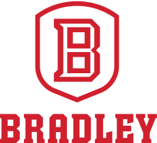 Bradley Braves 2012-Pres Primary Logo custom vinyl decal