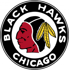 Chicago Blackhawks 1937 38-1940 41 Primary Logo heat sticker