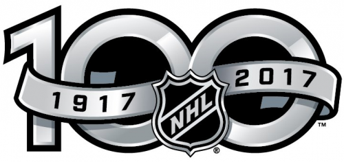 National Hockey League 2016 Anniversary Logo heat sticker